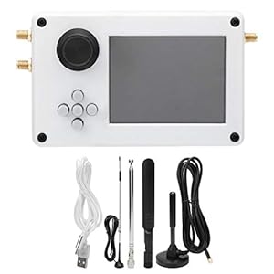 Ricetrasmettitore con touch screen, ricetrasmettitore SDR Custodia in plastica bianca portatile con touch screen esteso 3,2 pollici