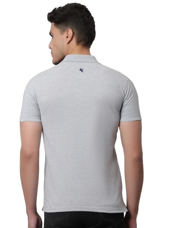Image of Cantabil Men's Solid Regular Fit T-Shirt