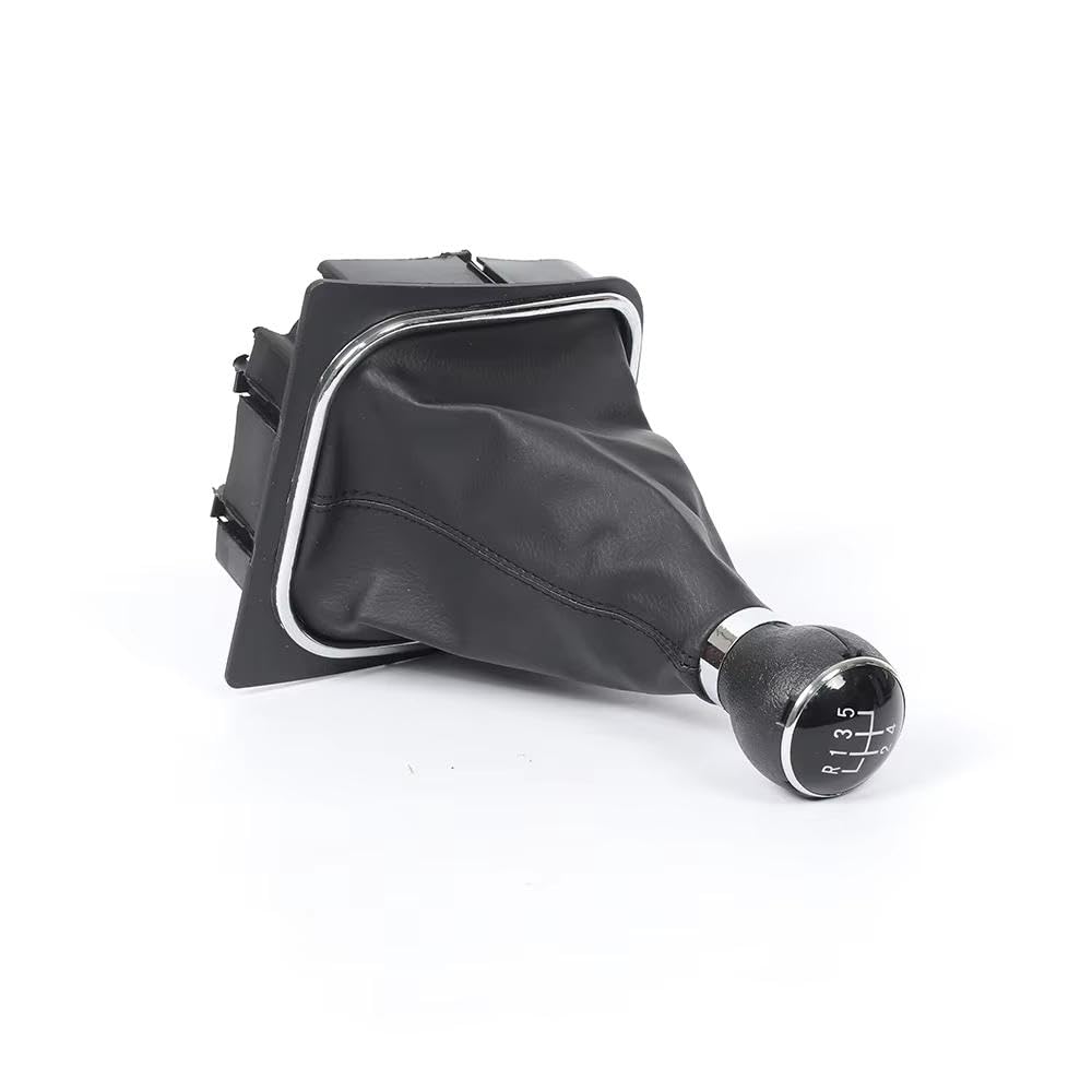 YDXHERTA for Sagitar for Golf 6 MK5 MK6 for Jetta Shift Handball Dust Cover Manual Transmission Automotive Parts Gear Head Auto Parts(Pure Black 5-Speed)