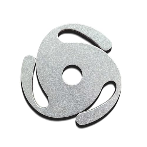 45RPM Record Adapter Recorder Spindle Adaptor Insert for Turntables with Easy Installation Record Stabilizer