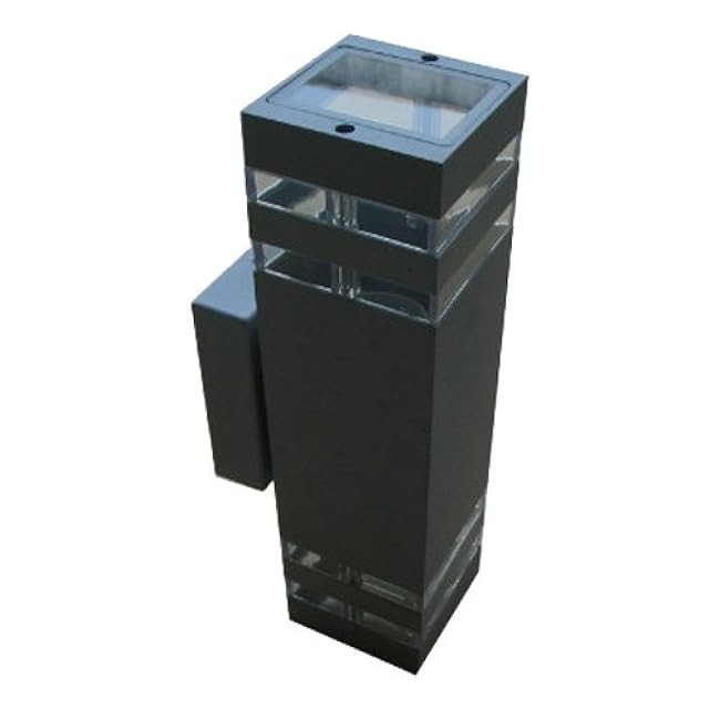 14W E27 LED-bulb-replaceable Wall Sconces Outdoor Up/Down Light Pure White