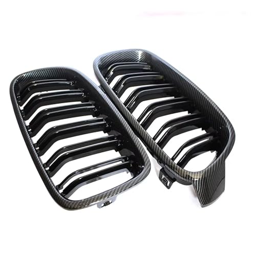 Grilles de radiateur avant BMW F30 F31 F35 F80 noir mat brillant et carbone