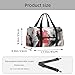 Paris Modern Parisienne French Fashion Lady Woman On Complex Grunge Background Modern Large Sports Duffel Bag With Shoe Compartment, Lightweight Travel Gym Bag For Men Women, Adjustable Shoulder Strap