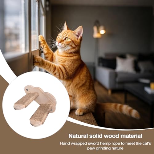 Escalón de pared para gatos ideal para decorar el dormitorio y el salón 3
