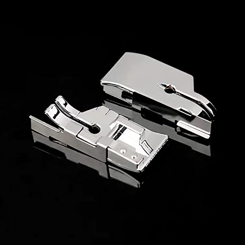 image for TISEKER 3 Pcs Sewing Machine Presser Foot Set of 1/4 inch Quilting Pat