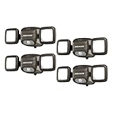 Mr. Beams MBN3000 NetBright 500 Lumen High Performance Wireless Battery Powered Motion Sensing LED Dual Head Security Spotlight (4 Pack), Brown