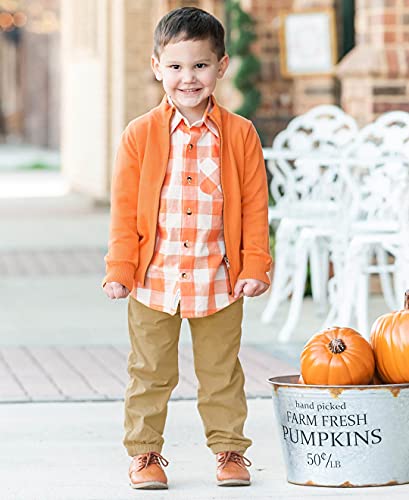 RUGGEDBUTTS Boys Khaki Chino Jogger Pant - 3T2