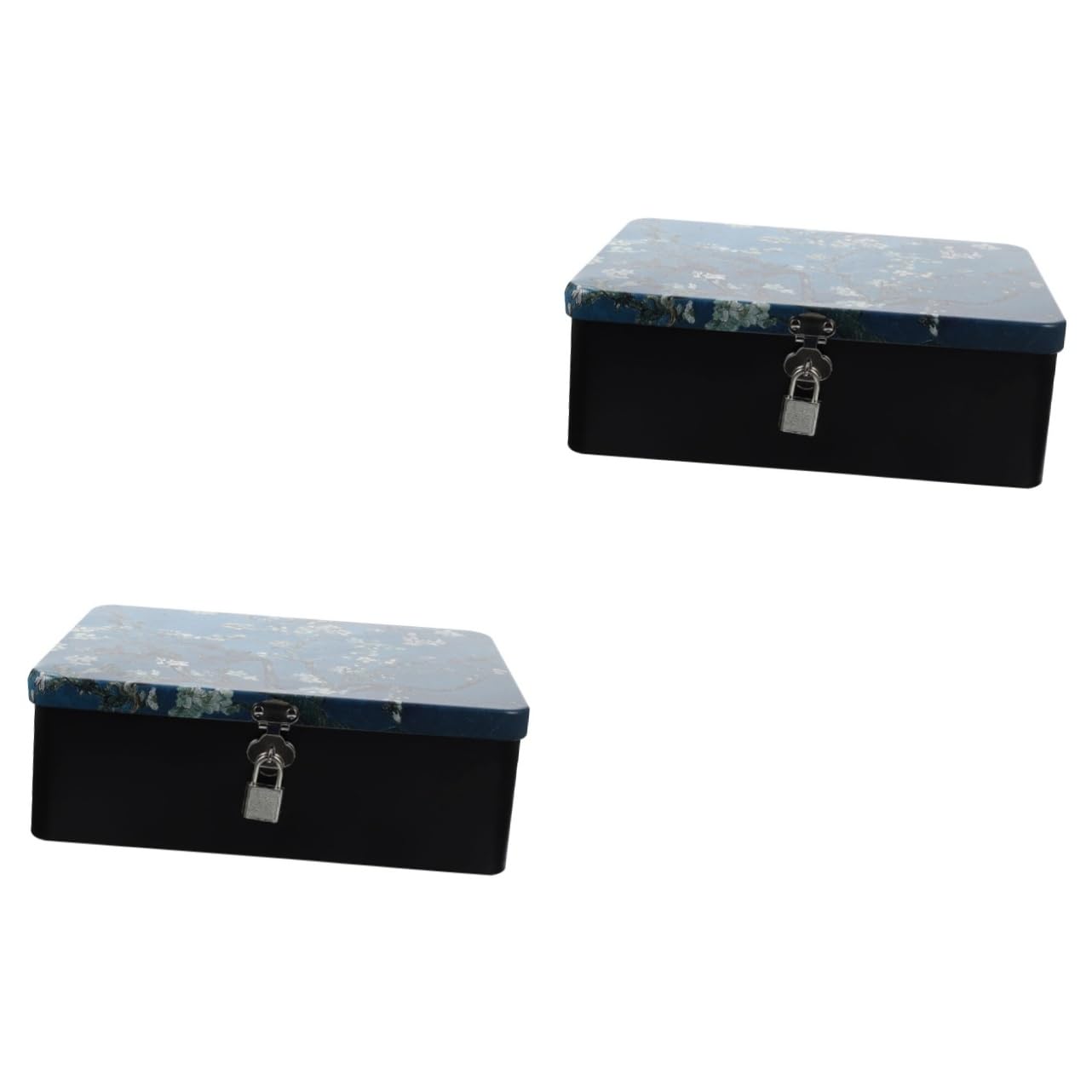 Caja de seguridad para joyas con cierre hermético y diseño elegante de madera PRETYZOOM