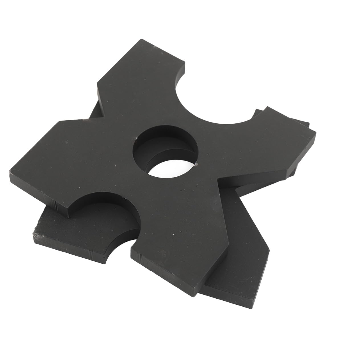 2stk Prismenauflage für Werkstattpressen, 18x18x1.6cm Prismenplatte für 20T Werkstattpresse Hydraulikpresse, 16mm Dicke Pressplatte