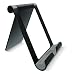 Phone Stand, TechMatte Multi-Angle Aluminum Desktop Phone Stand Holder for Galaxy Note 8, S8, S8+, iPhone X, 8, 8 Plus, 7, 7 Plus and other smartphones and phablets (Black)