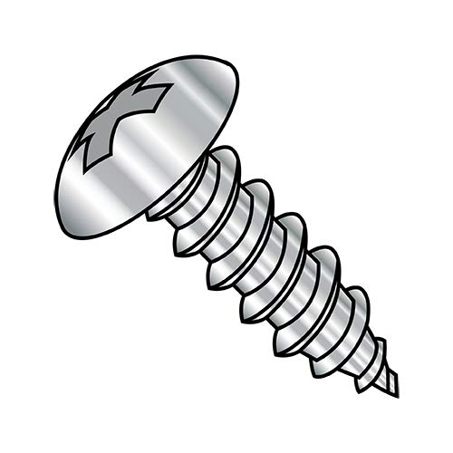 Tornillo autorroscante cabeza Truss acero inoxidable 18-8