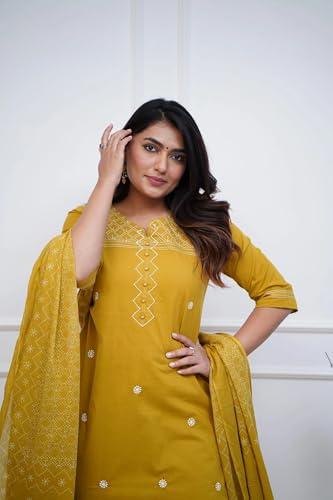 Image of FABNEX Kurta Set for Women | Women Kurti Pant Set (K-148-150)
