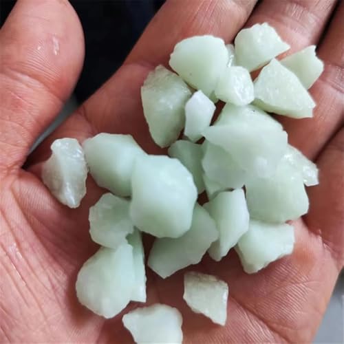 Piedra luminosa verde para revivir espacios oscuros con collar incluido 6