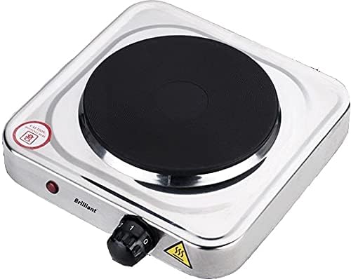 Brilliant Electric Cooker (1000 Watt, Clear)