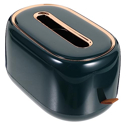 DECHOUS Låda Vävnadsförvaring Låda Bil Vävnadshållare Väggfäste Vävnadslåda Hållare Lyx Dekor Soppåse Arrangör Vägg Mask Hållare Papper Vägg Lådor Hushållspapper Förvaringsboxar Servett