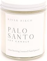 Vista 40 de River Birch Candles - Vela perfumada de almendra + miel, velas de soja de alta calidad, totalmente naturales, no tóxicas, 8.5 onzas, 40 horas