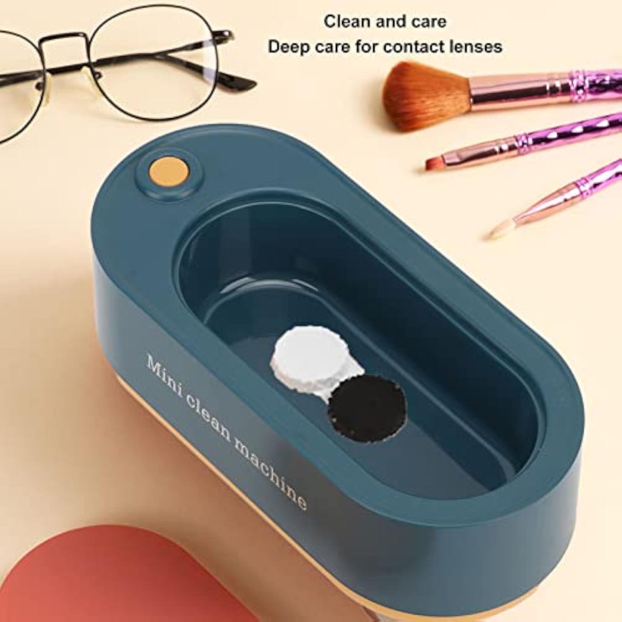 Ultrasound Jewelry Cleaner, Compact Design