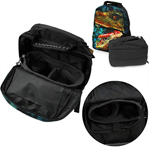 Koolertron Shockproof Camera Photo Bag for SLR TLR Camera Insert Partition Padded Case,Can be Put Directly Into the SLR Camera Bag With Freely Adjustable Compartment by Koolertron - Image 7