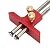 Antilog Woodworking Scriber T Square Ruler, Wood Marking Gauge, Stainless Steel Woodworking Double Head Scriber Ruler, for Carpenter, Layout, Measuring Tools
