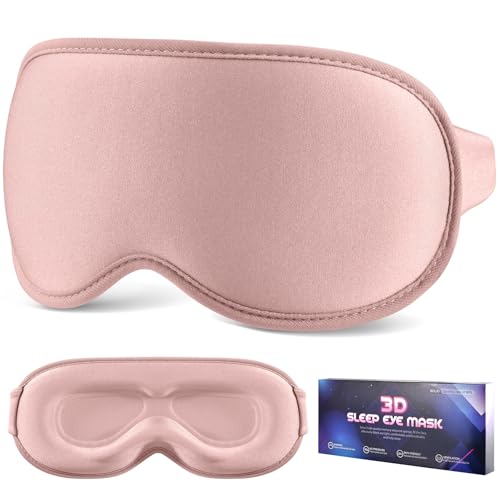 Sleep Mask for Side Sleeper Women Men, Eye Mask for Sleeping Ligh...