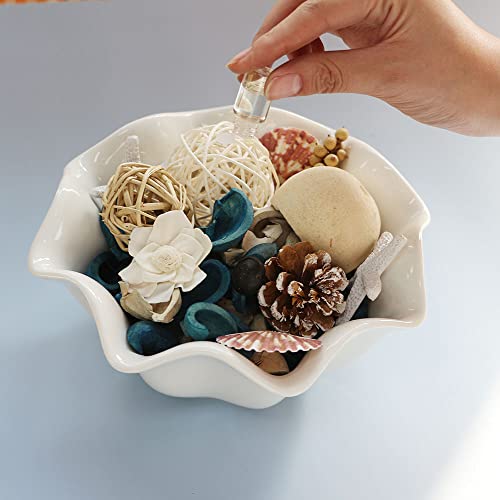 image for Qingbei Rina Blue Potpourri Bags,Ocean Breeze Scented Potpourri Bowl F