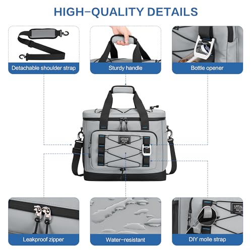 Glacière isotherme Urtala le sac 30L idéal pour pique-nique et pêche - 4