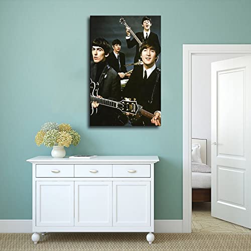 Poster sur toile « Ticket to Ride The Beatles » – Décoration murale pour salon, chambre à coucher – Cadre : 40 x 60 cm - Les Beatles, Paul McCartney, John Lennon, RIngo Starr, George Harrison Poster sur toile « Ticket to Ride The Beatles » - Décoration murale pour salon, chambre à coucher - Cadre : 40 x 60 cm – Image 5