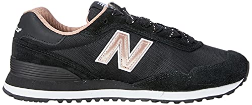 Tênis 515, New Balance, Feminino, Preto/Rosa, 37