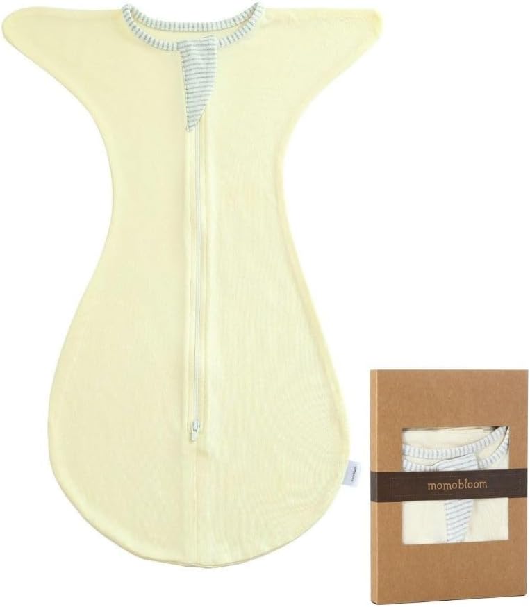 Baby Sleep Swaddle, 0–9 Months, Newborn Essentials, with 2-Way Zipper, Arms In, Sleep Sack for Boys and Girls