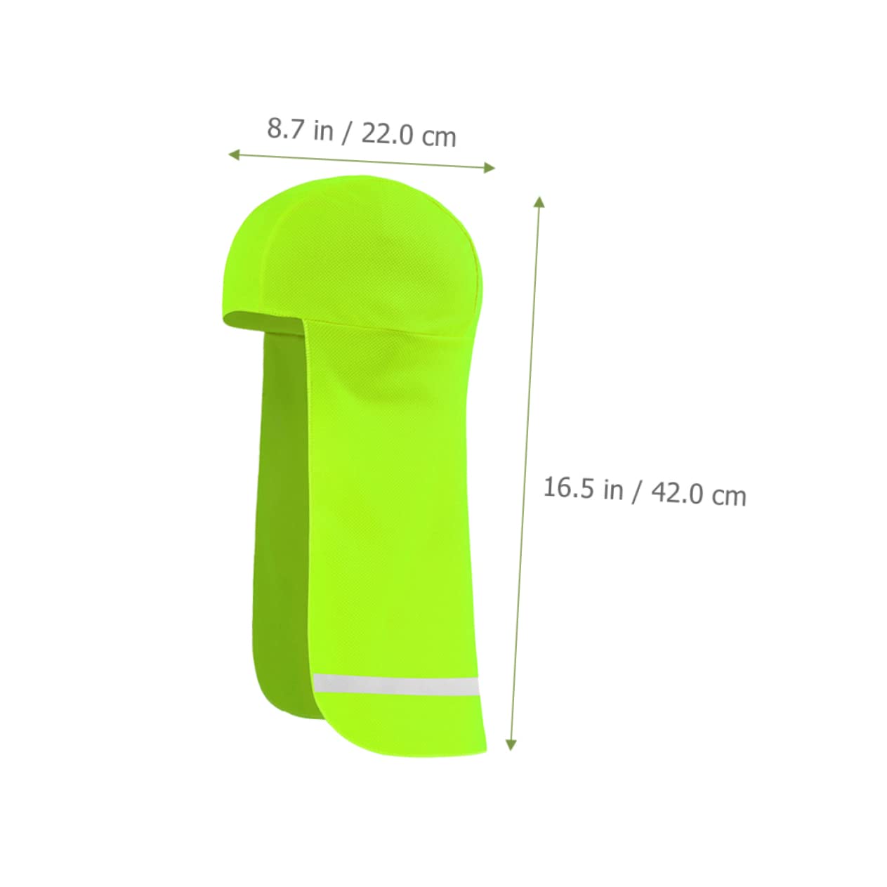 Abaodam 6pezzi Cappelli Riflettenti per Sport Outdoor Cappelli di Raffreddamento Elasticizzati con Protezione UV e Scaldacollo Adatti per Ciclismo Escursionismo e attività all Aperto