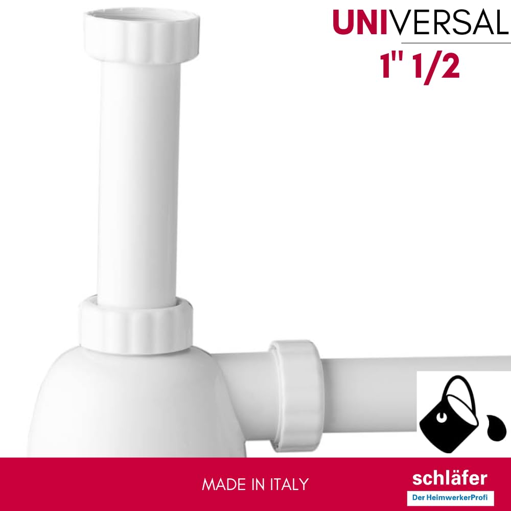 Schläfer 4395300, Bianco, 1.5 inches - Image 4