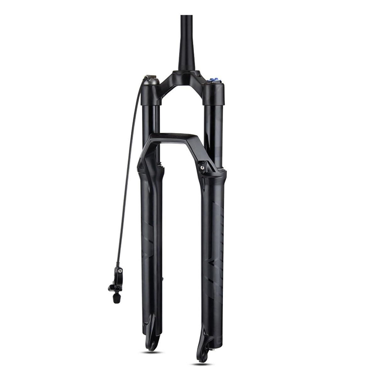 WIQUYBML 27.5 29 Inch Mountain Bikes Air Suspension Fork Travel 120mm Straight/Tapered Bike Front Disc Brake QR 9 * 100mm Forks With Damping Rebound Adjustment