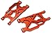 C31981RED Billet Machined Rear Lower Suspension Arms for Arrma 1/7 Limitless All-Road