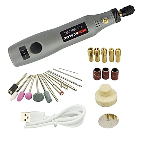 yotijay Mini Ferramenta Rotativa Moedor Elétrico Lixadeira Engaver Kit Caneta de Perfuração Velocida