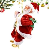 Son et mouvement engageants : avec sa combinaison de sons et de mouvements immersifs et d'une figurine de Père Noël grimpant, ce produit offre un attrait visuel dynamique associé à des chants de Noël intemporels
