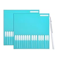 Yuwnd 48 Stück Ohrreiniger Sticky Pick, Sticky Ear Cleaner, Ohrreiniger mit Klebespitze, Wiederverwendbare Ohrenschmalz- Entfernungs-Klebestäbchen für Sichere und Sanfte Reinigung