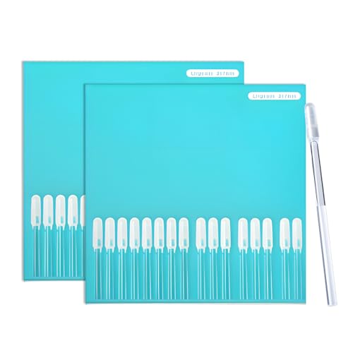 Yuwnd 48 Stück Ohrreiniger Sticky Pick, Sticky Ear Cleaner, Ohrreiniger mit Klebespitze, Wiederverwendbare Ohrenschmalz- Entfernungs-Klebestäbchen für Sichere und Sanfte Reinigung