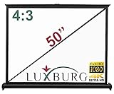 3-schichtiges mattweißes Leinwandtuch mit Leuchtdichtefaktor / Gain-Faktor 1,0