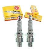 2 pc NGK 2522 BUHX Standard Spark Plugs