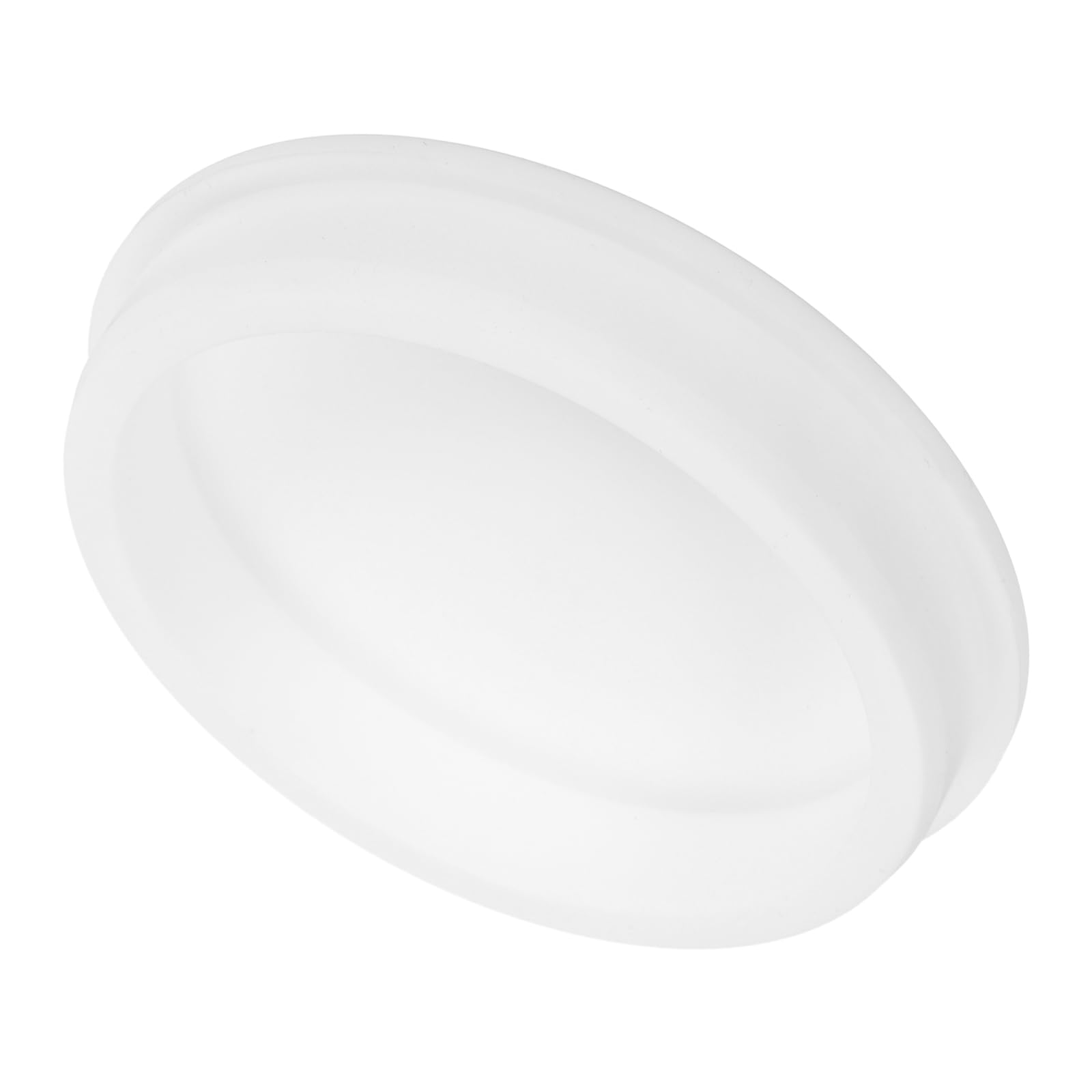 MECCANIXITY High Temp Silicone Plug Mount Dia 93.6mm/3.69 Inch T Shaped Rubber Stopper Hole Plugs for Powder Coating Plating Waterproof Sealing Plugs White Pack of 1