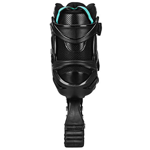 Roller Derby Q-84 Women's Inline Skates - Black/Teal - Size 08 by Roller Derby - Image 3