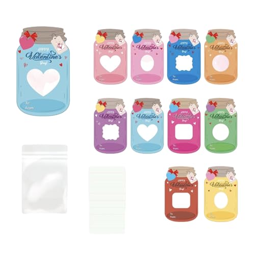 Perfetto per adulti e adulti, questo set di biglietti è ideale per esprimere amore.
