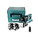 Produktbild Makita DHR 281 M4J Brushless Akku Bohrhammer 28 mm 2x 18 V für SDS-PLUS mit Schnellwechselfutter im Makpac + 4x 4,0 Ah Akku - ohne Ladegerät