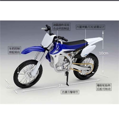 Yamaha Yz450f miniature 1:12 idée cadeau anniversaire motocross