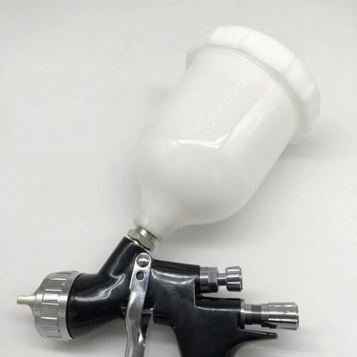 CYDZSW Paint Sprayer Cup,600ml HVLP Paint Spray Gun Cups Pot Replacement Fit for Dv1 GTI Pro TT GFG by CYDZSW - Image 6