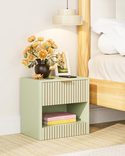 Apetaccat Mesa de Noche pequeño Armario