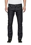 REPLAY Men's Waitom Straight Jeans, Blau (Dark Blue 7), 36W / 32L