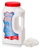 Vaporizer 90% Pure Calcium Chloride Snow & Ice Melt Pellets | Effective at -25° | 9 lb Jug | Concret