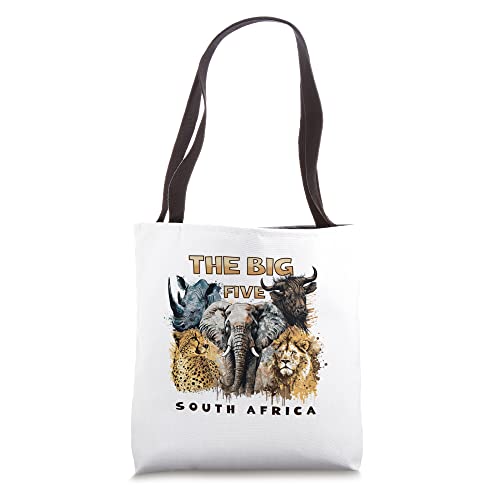 The big five South Africa South African animals Tote Bag