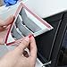 ruihe 2pc Rear Quarter Panel Window Side Louvers Vent Fit for Toyota Corolla Sedan 2019 2020 2021 2022 2023 2024